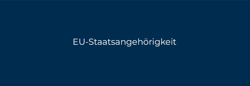 EU-Staatsangehörigkeit