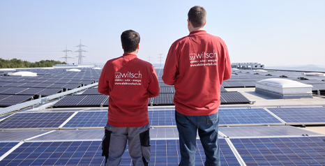 Mitarbeiter der Firma Elektro Witsch GmbH & Co. KG Werner Gies