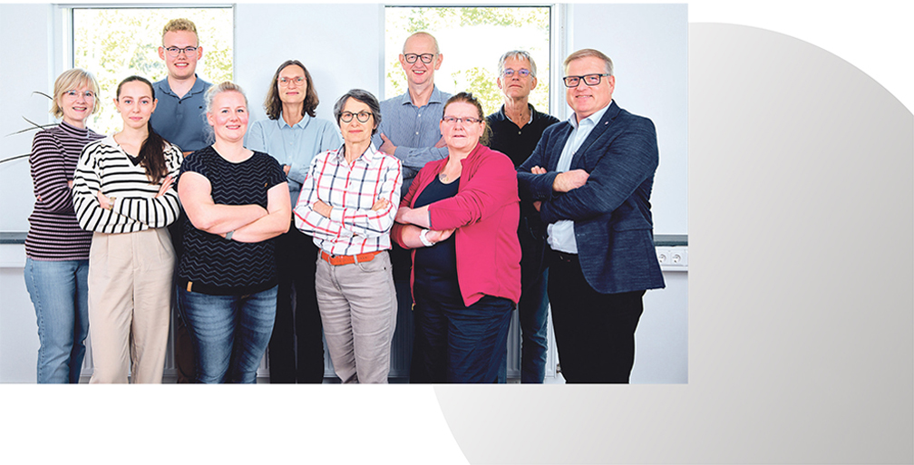 Mitarbeiter der Firma Dr. Schlüter Steuerberatungsgesellschaft mbH