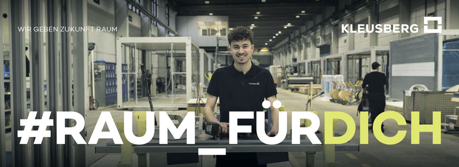 KLEUSBERG GmbH - Wir geben Zukunft Raum -  Raum für dich