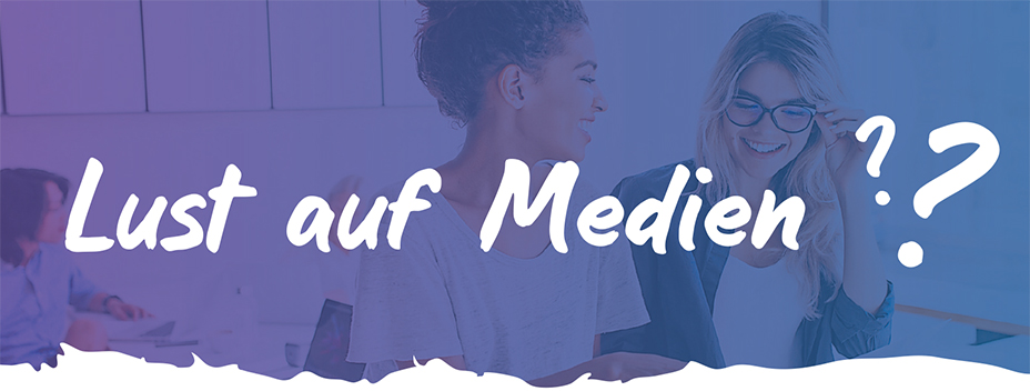 Lust auf Medien?? - Geschäftsfrauen im Büro