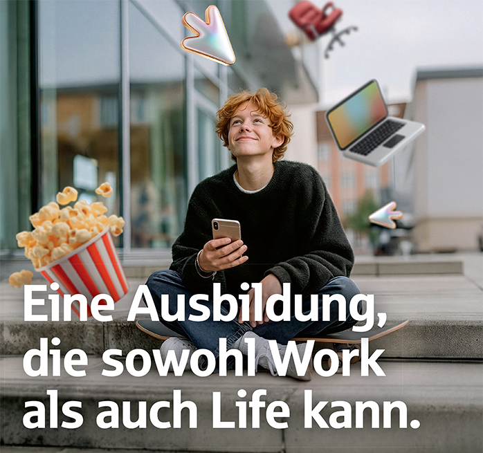 Eine Ausbildung, die sowohl Work als auch Life kann