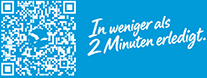 Qrcode, In weniger als 2 Minuten erledigt.