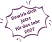 Bewirb dich jetzt für das Jahr 2027