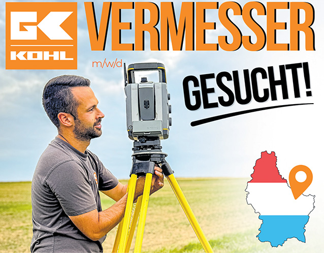 VERMESSER GESUCHT!
