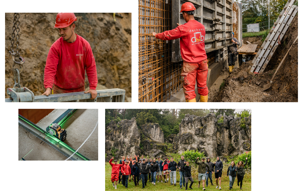 Team der Firma Dechant Hoch- und Ingenieurbau GmbH