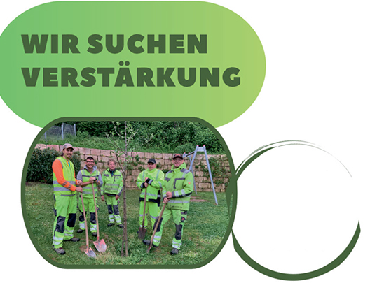 Wir suchen Verstärkung