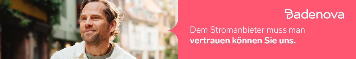 Werbebanner Badenova
