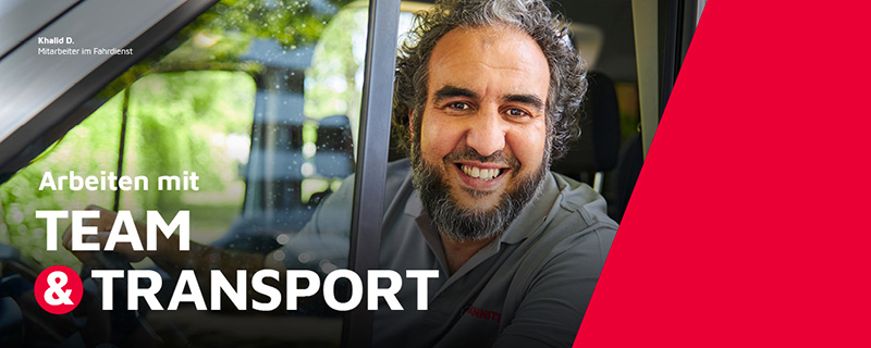 Fahrer - Arbeiten mit TEAM & TRANSPORT