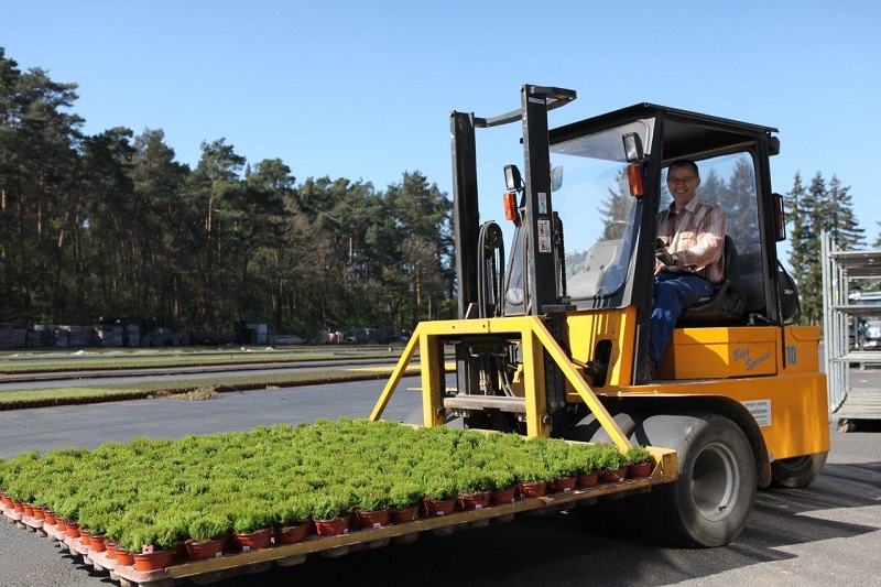 Pflanzentransportmaschine