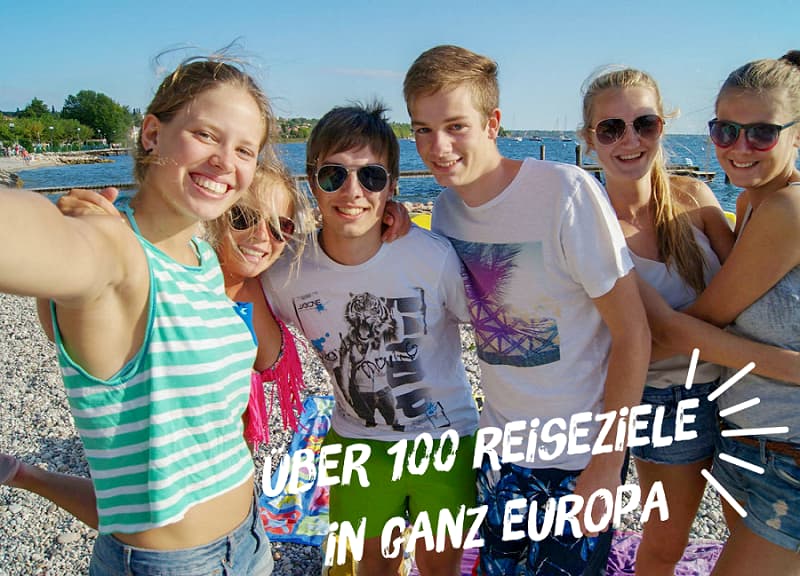 Gardasee Selfie mit text