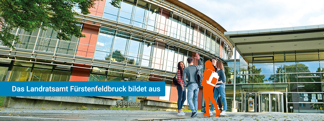 Gebäudeeingang - Das Landratsamt Fürstenfeldbruck bildet aus