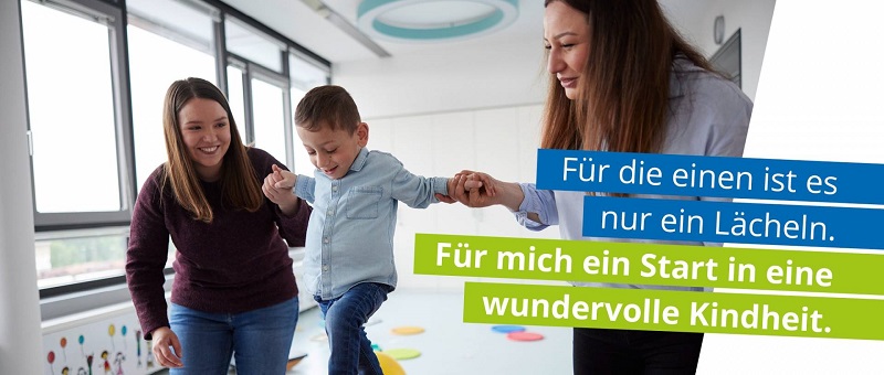 zwei Frauen und ein Kind