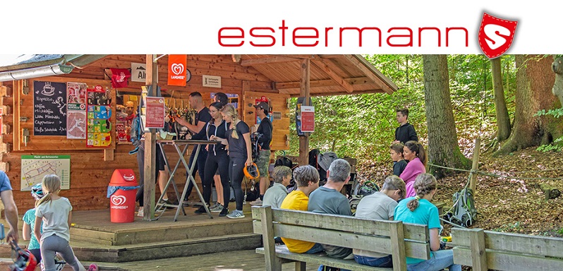 Hütten-Shop in der Nähe der Klettersteige