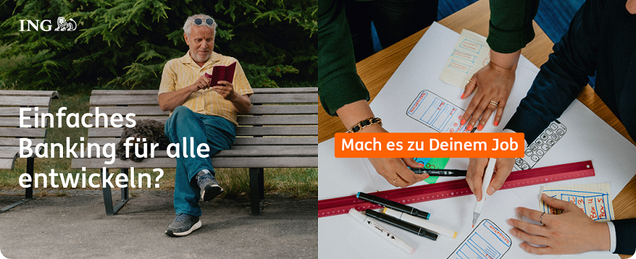 Einfaches Banking für alle entwickeln? - Mach es zu Deinem Job