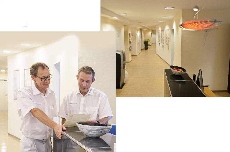 Männer kontrollieren das Blatt