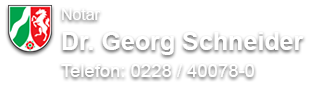 Notariat Dr. Georg Schneider
