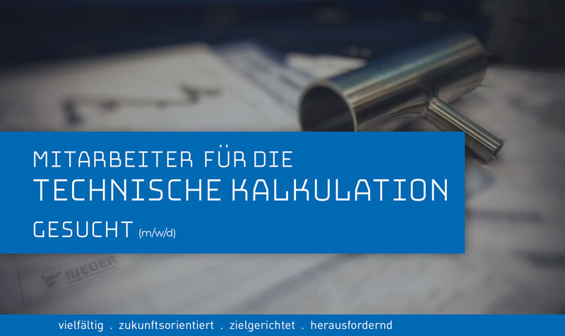 Mitarbeiter technische Kalkulation