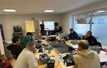Treffen - Team im Besprechungsraum