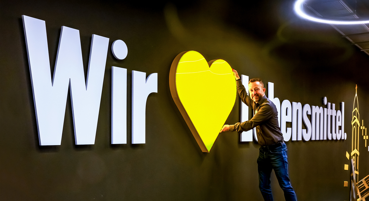 Wir lieben lebensmittel.