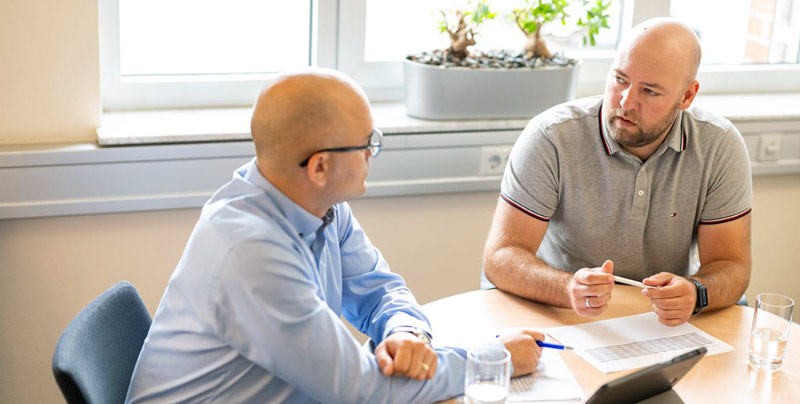 Team im Büro
