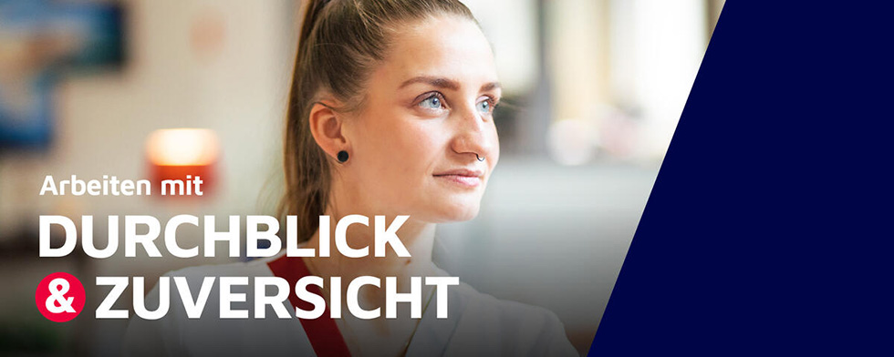 Frau - Arbeiten mit DURCHBLICK & ZUVERSICHT