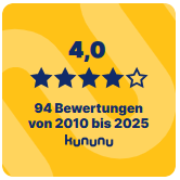 4,0 Sterne 94 Bewertungen auf kununu