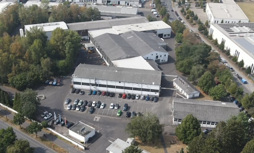 Fabrikansicht von oben
