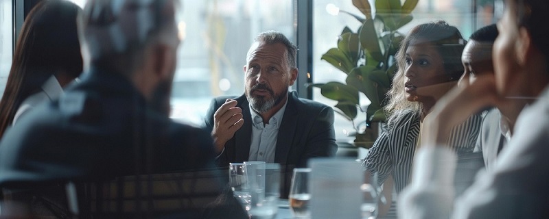 Geschäftstreffen