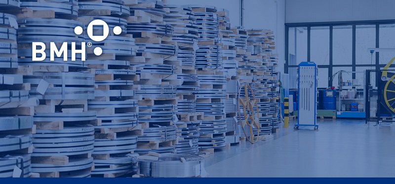 Paletten mit Produkten - BMH