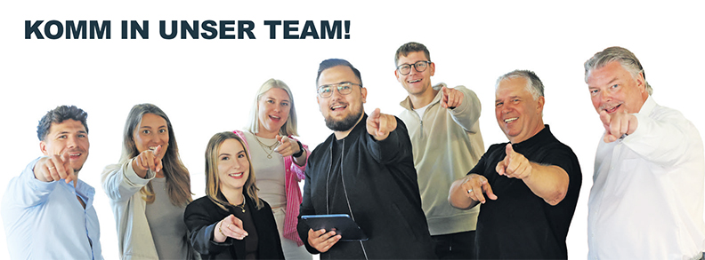 Team - KOMM IN UNSER TEAM!