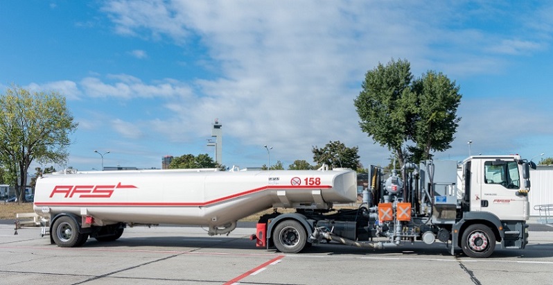 Tankwagen AFS Aviation Fuel Services