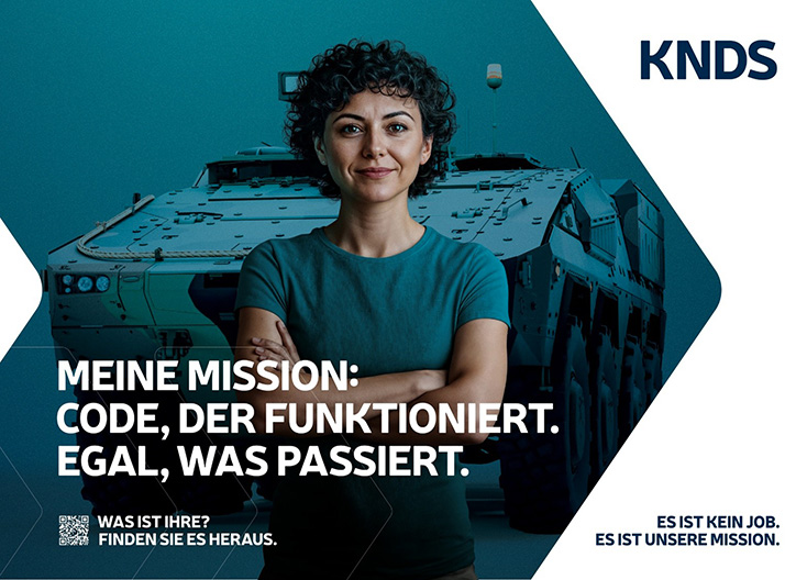 Frau - KNDS Deutschland Mission Electronics GmbH