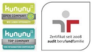 kununu Open Company - kununu Top Company - Zertifikat seit