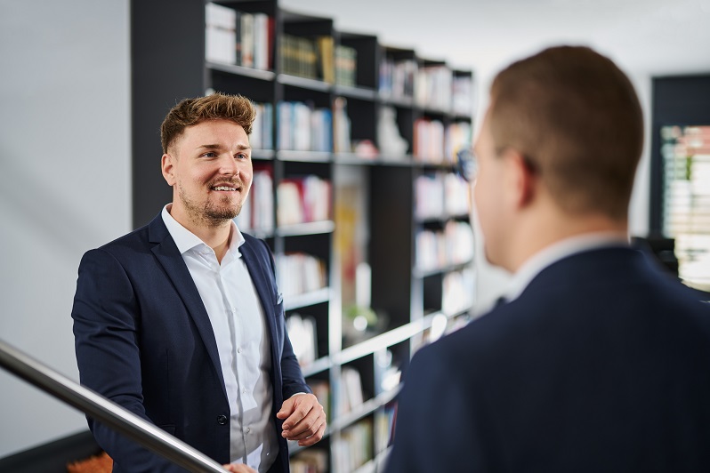 Männer im Büro