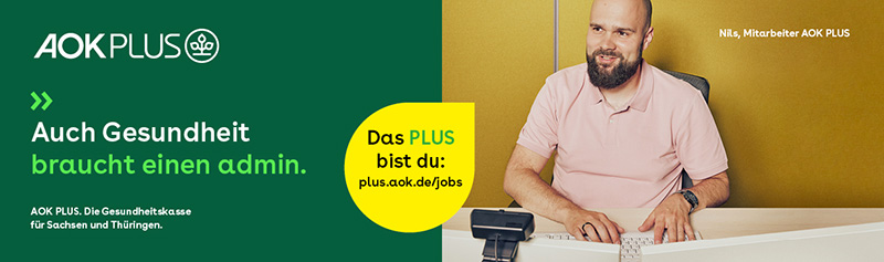 Nils, Mitarbeiter AOK PLUS