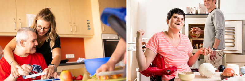 Gemeinsame Aktivitäten mit Betreuungspersonen