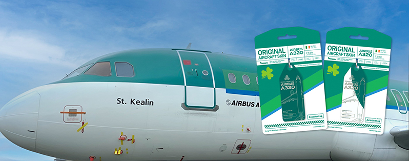 Bug eines Aer Lingus Airbus A320 St. Kealin