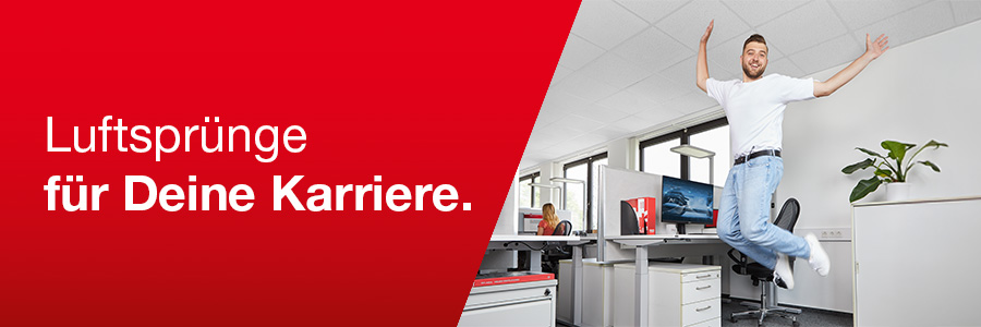 Luftsprünge für Deine Karriere.