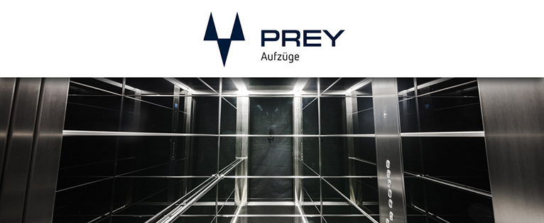 PREY Aufzüge - Innenansicht einer modernen Aufzugskabine