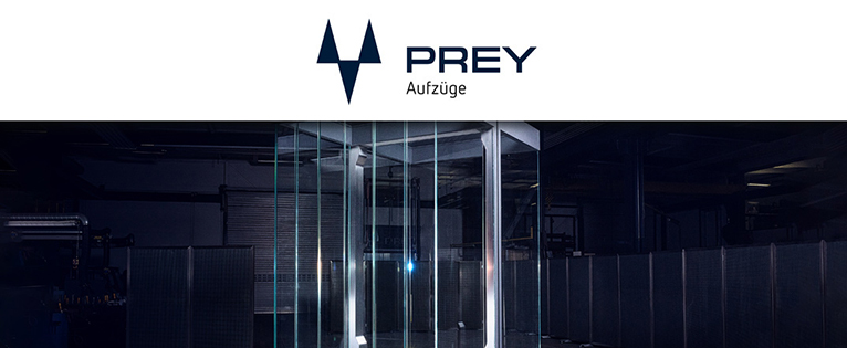 PREY Aufzüge - Glas-Aufzugskonstruktion