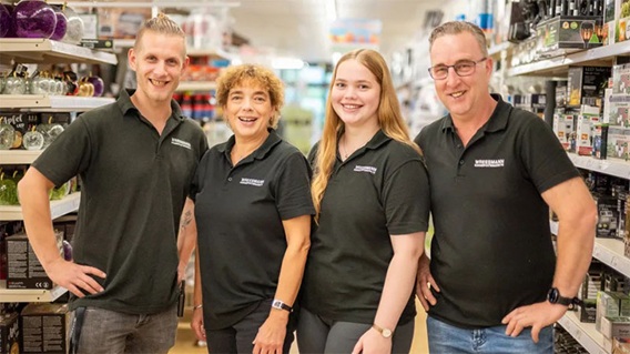 Team in einem Einzelhandelsgeschäft