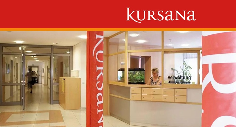 Empfangsbereich in Kursana-Einrichtung.