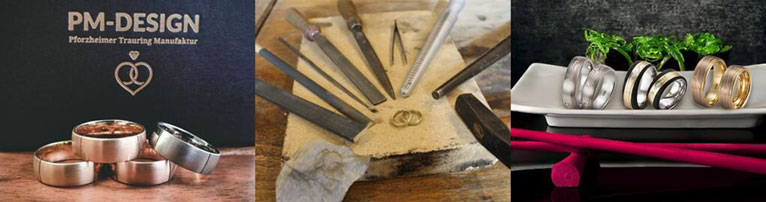 PM-Design: Trauring-Manufaktur - Eheringe