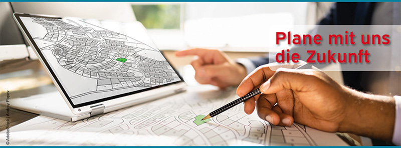 Katasterkarte - Plane mit uns die Zukunft
