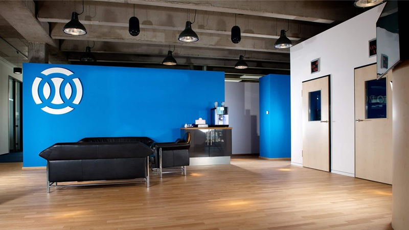 Modernes Büro mit Wartebereich