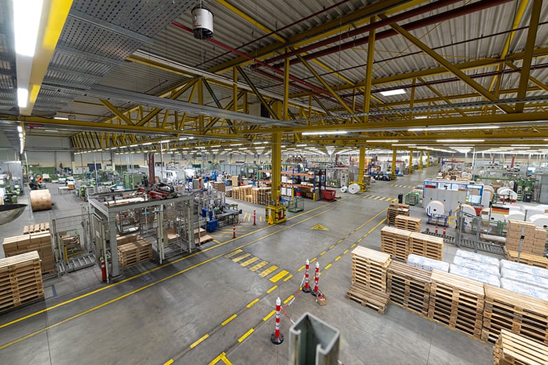 Große Industriehalle