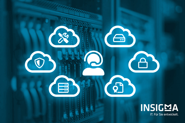 INSIGMA Cloud Services - IT-Lösungen mit Security, Storage und Support