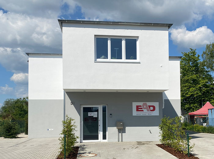 das Gebäude der Firma EAD
