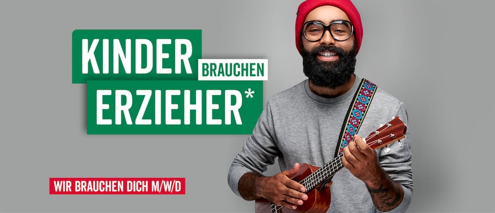 Mitarbeiter - Kinder brauchen Erzieher! - Wir brauchen dich m/w/d